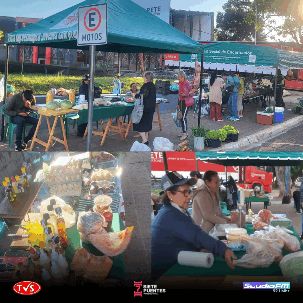 FERIA AGROECOLÓGICA CON ALIMENTOS FRESCOS Y SALUDABLES EN ENCARNACIÓN ...
